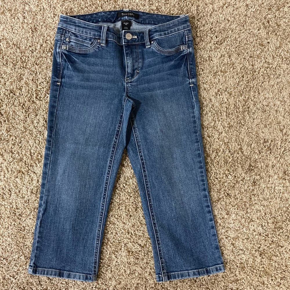 White House Black Market cropped jeans